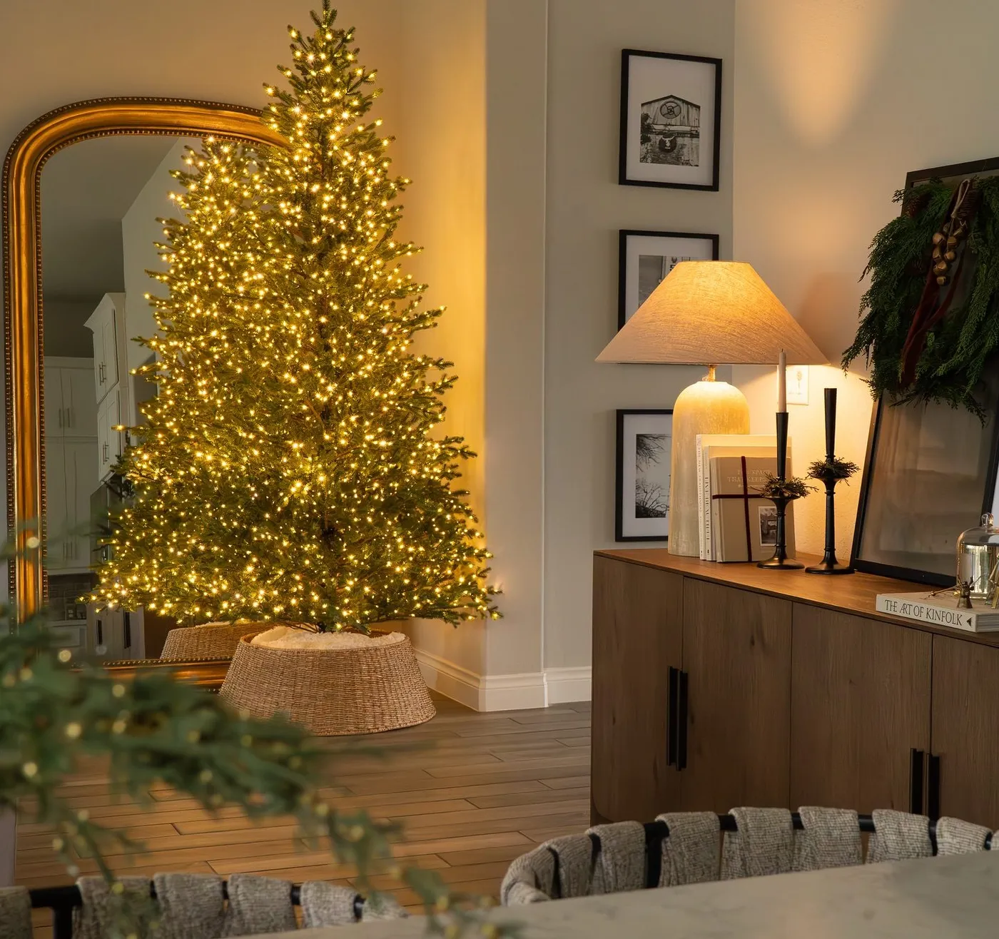 15 Best Christmas Tree Collars for Every Holiday Style (2025 Authentic West Elm Woven Christmas Tree Collar in excellent condition.