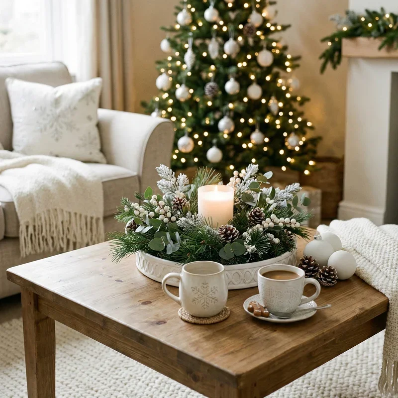 15 Christmas Coffee Table Ideas for Festive Homes