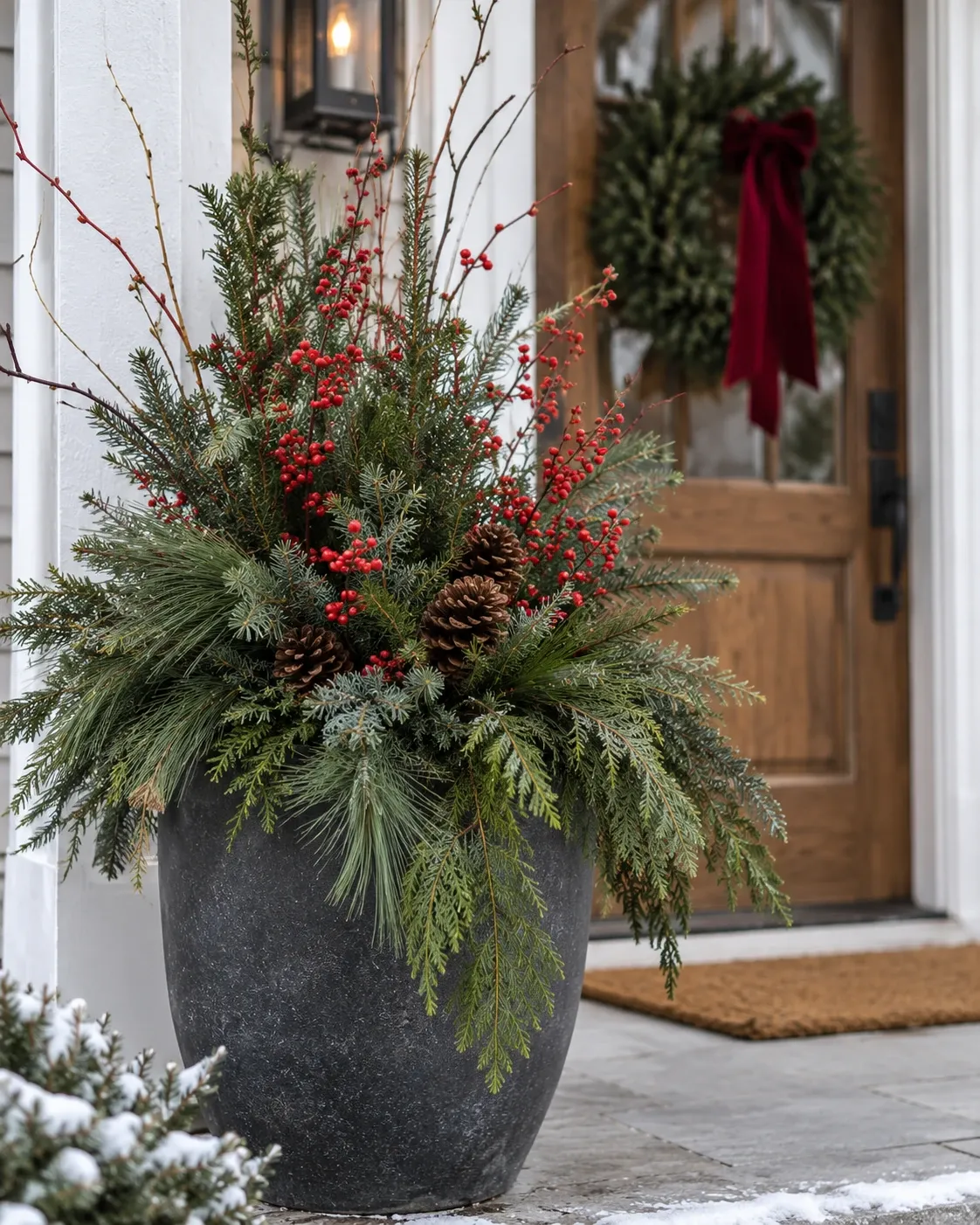 15 Christmas Front Porch Decor Ideas for a Festive Welcome