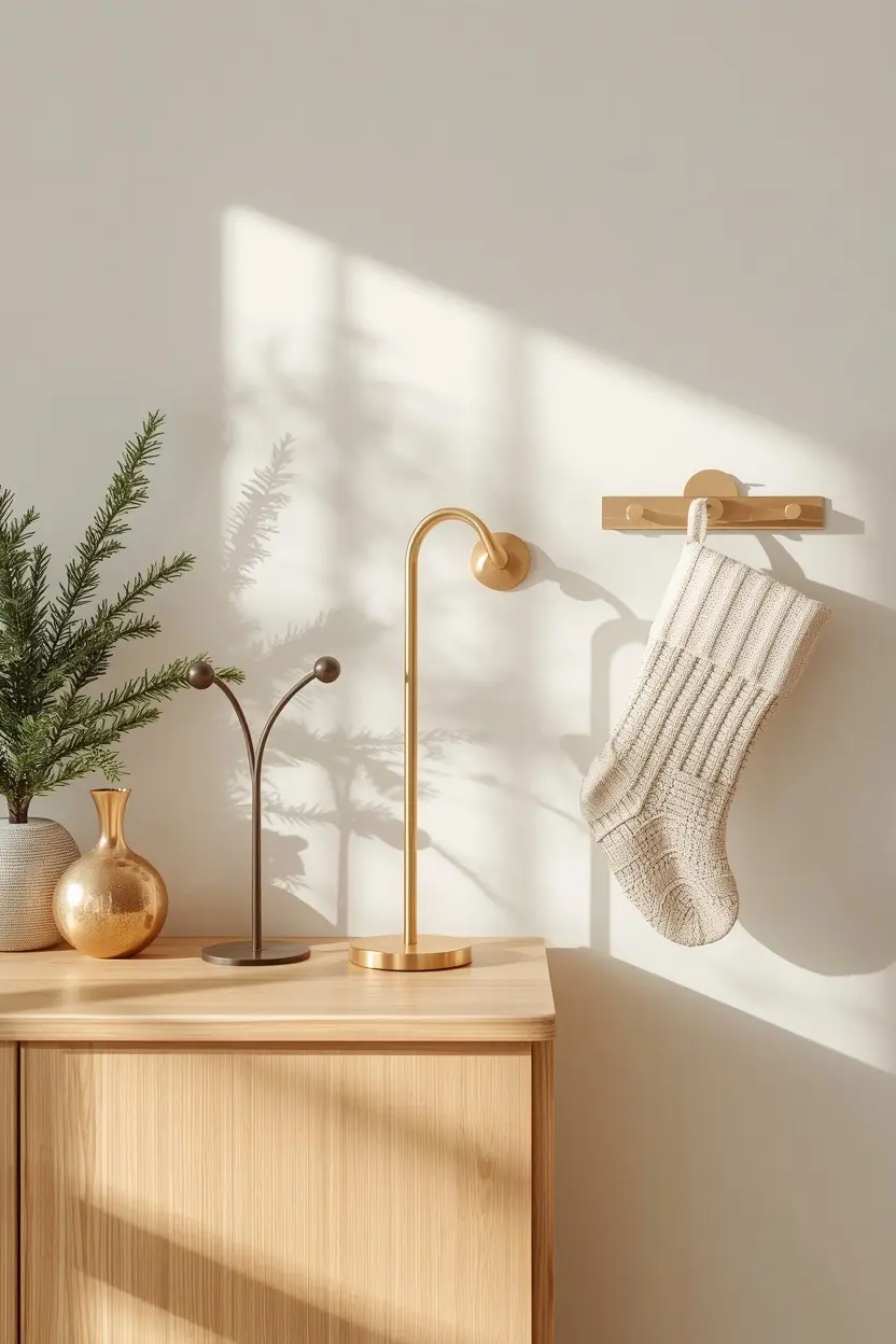 15 Christmas Stocking Hanging Ideas Without a Fireplace