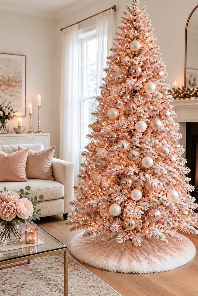 15 Pink Winter Decor Ideas That Break Every Traditional Holiday Rule