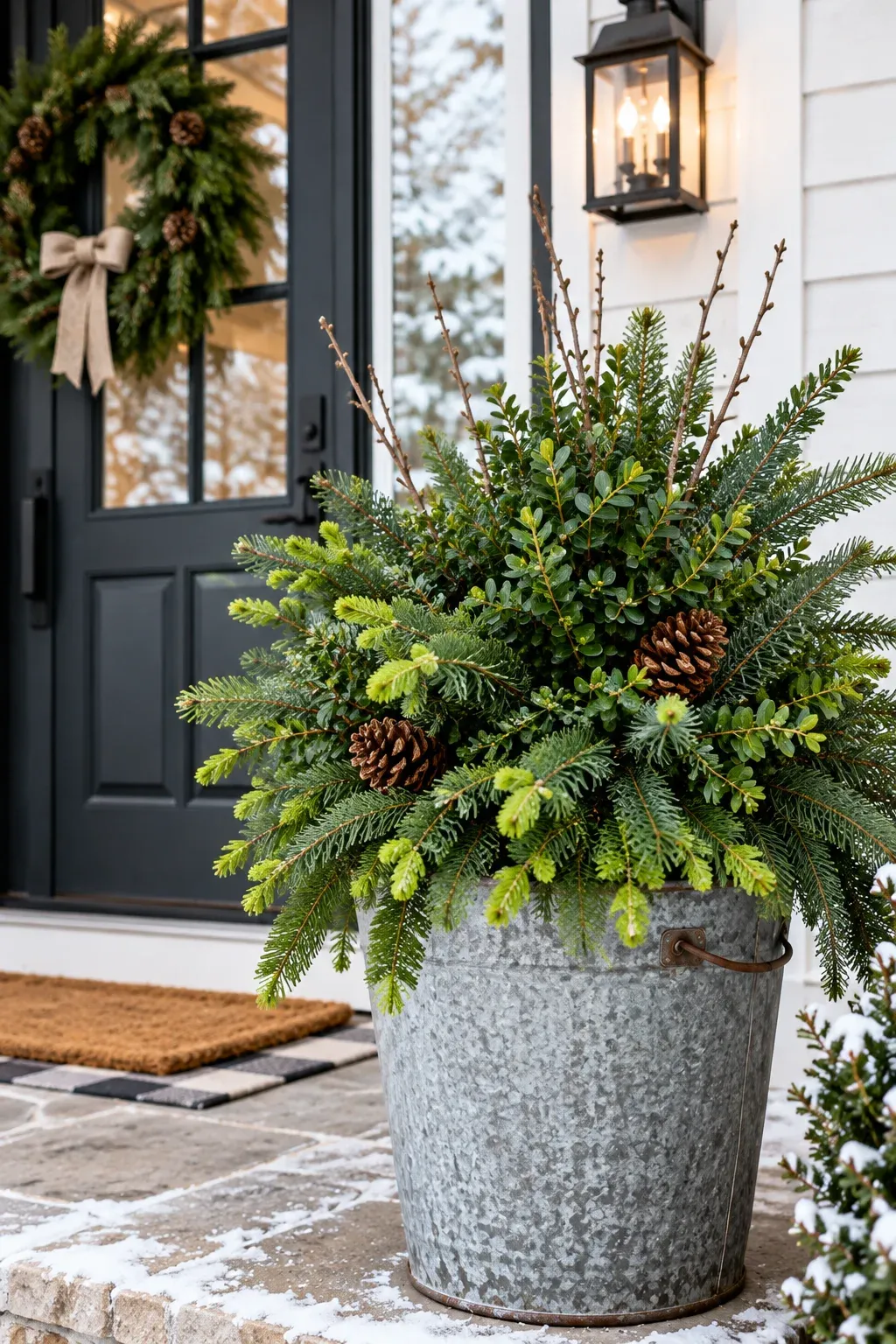 15 Winter Container Planters That Still Look Good in February - HavenSprout