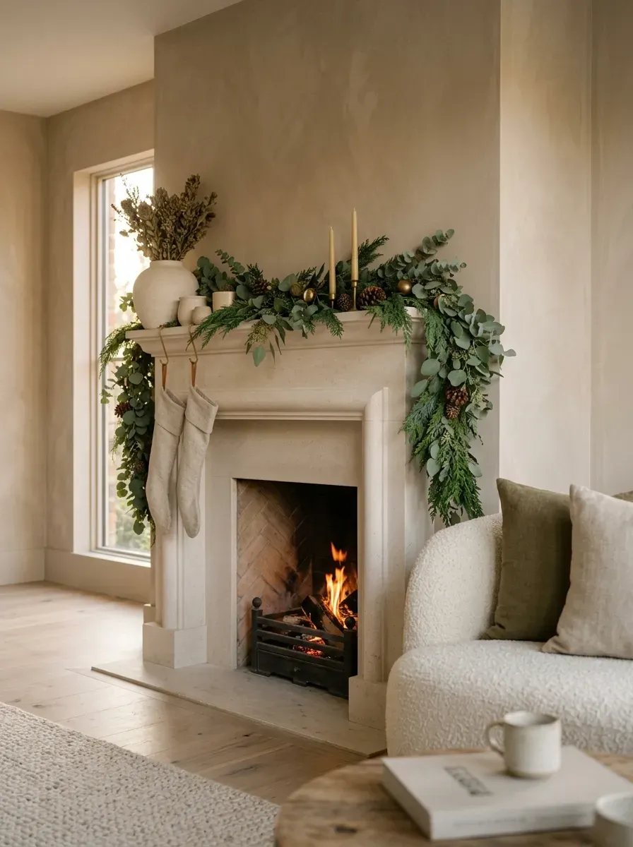 18 Christmas Decor Ideas for a Cozy Modern Living Room