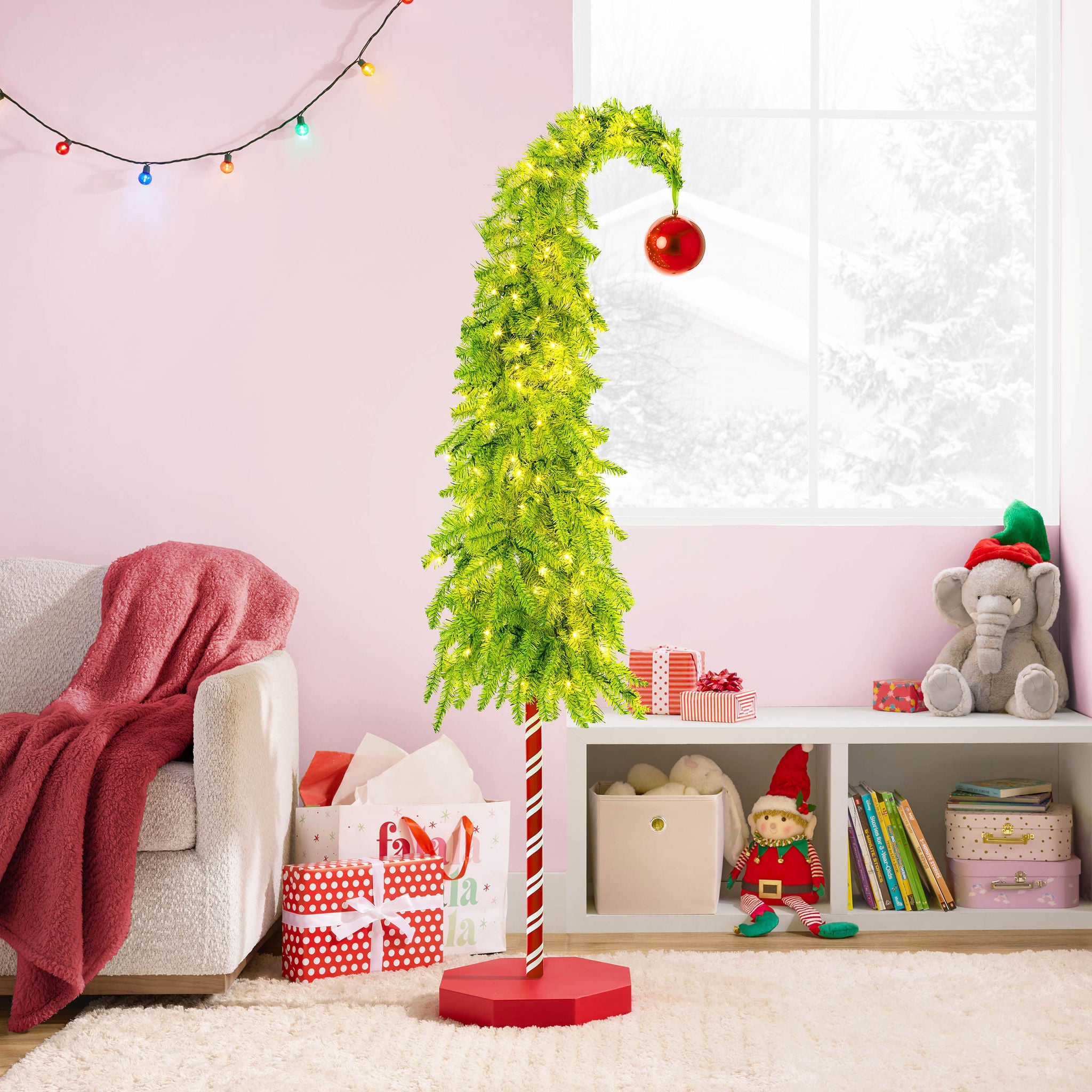 1.8m (6ft) Whimsical Tree with LED Lights | Costco