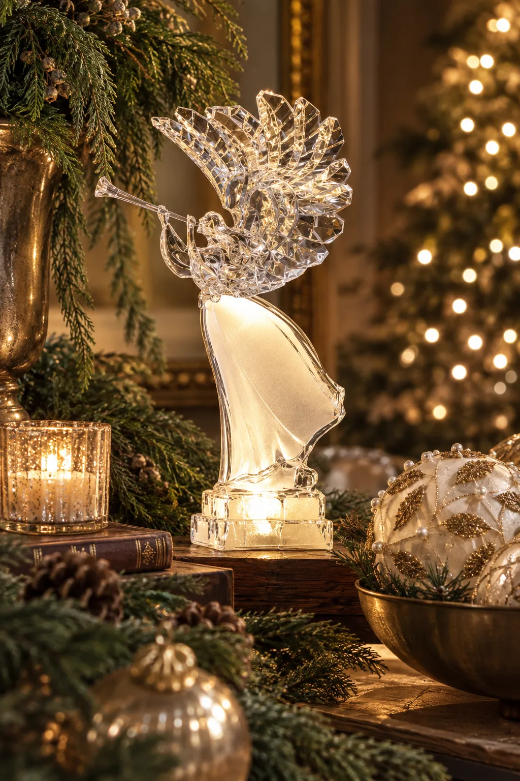 19.5” INCH LED ACRYLIC ANGEL– Arte Corazon