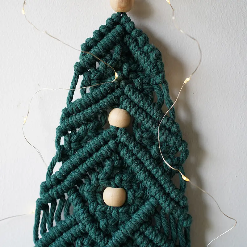 1pc macrame christmas tree bohemian holiday decoration - Temu