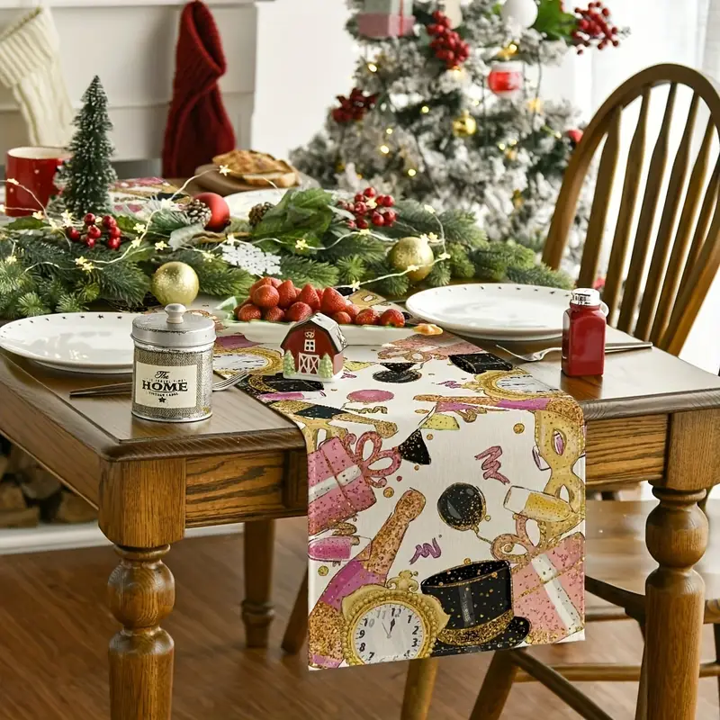 1pc table runner theme table runner - Temu Mauritius