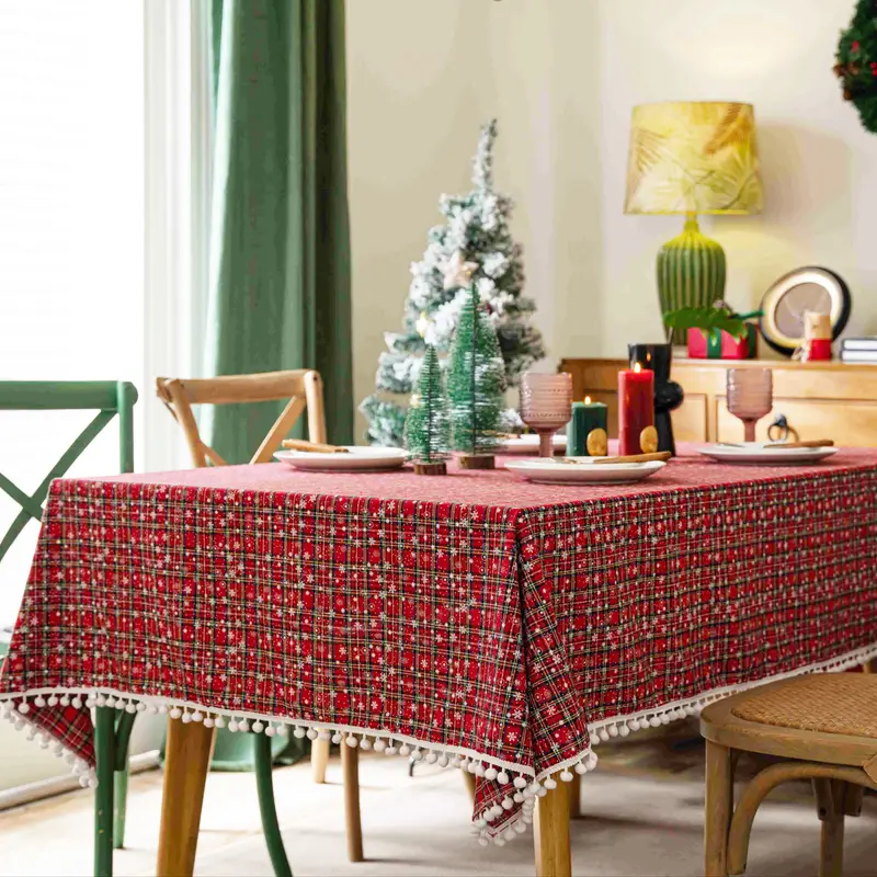 1pc tablecloth suitable christmas festive - Temu Oman