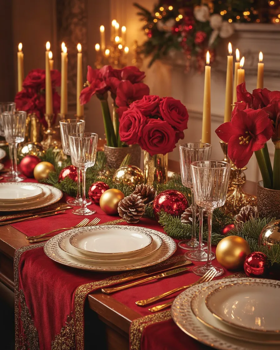 20 Christmas Decoration Table Ideas to Create a Warm and Magical Holiday Dining Experience