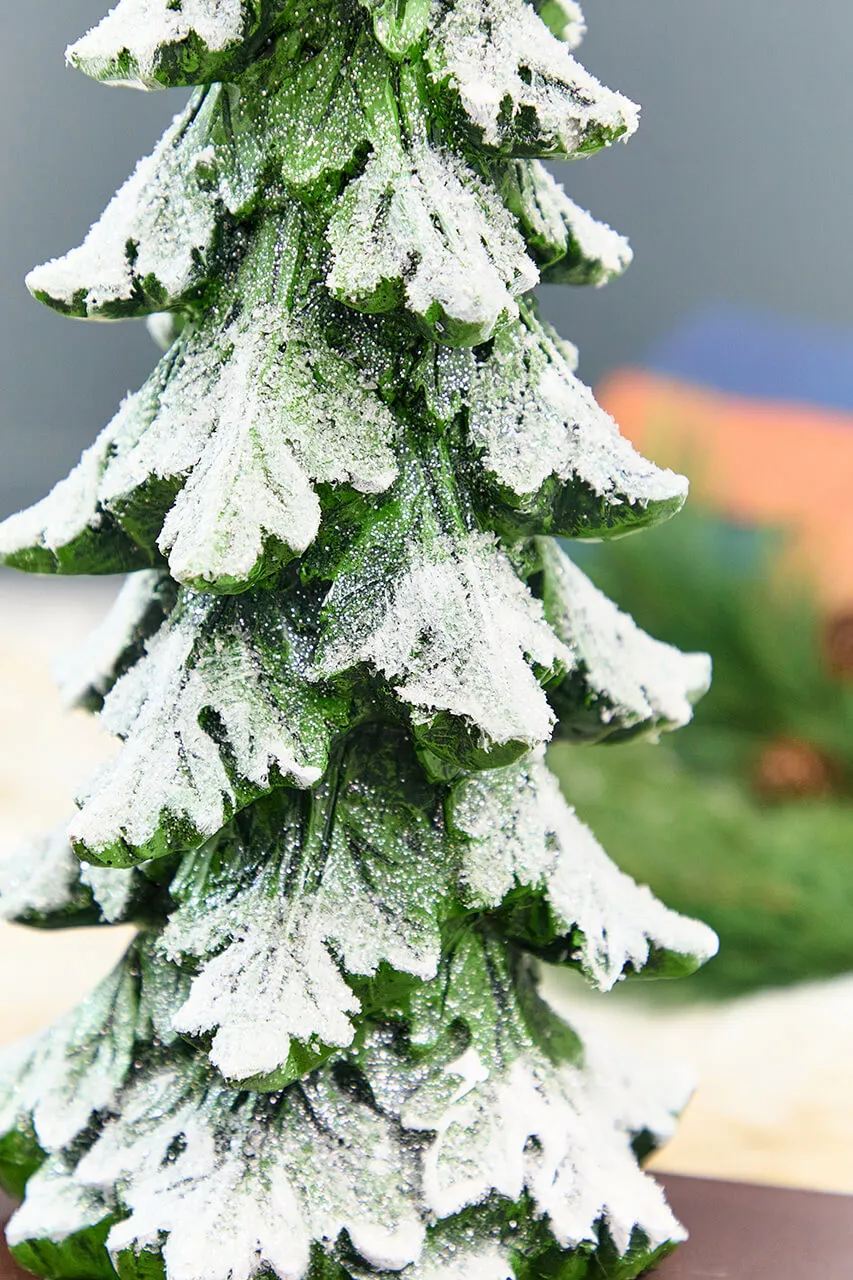 20' Resin Frosted Snow Tree