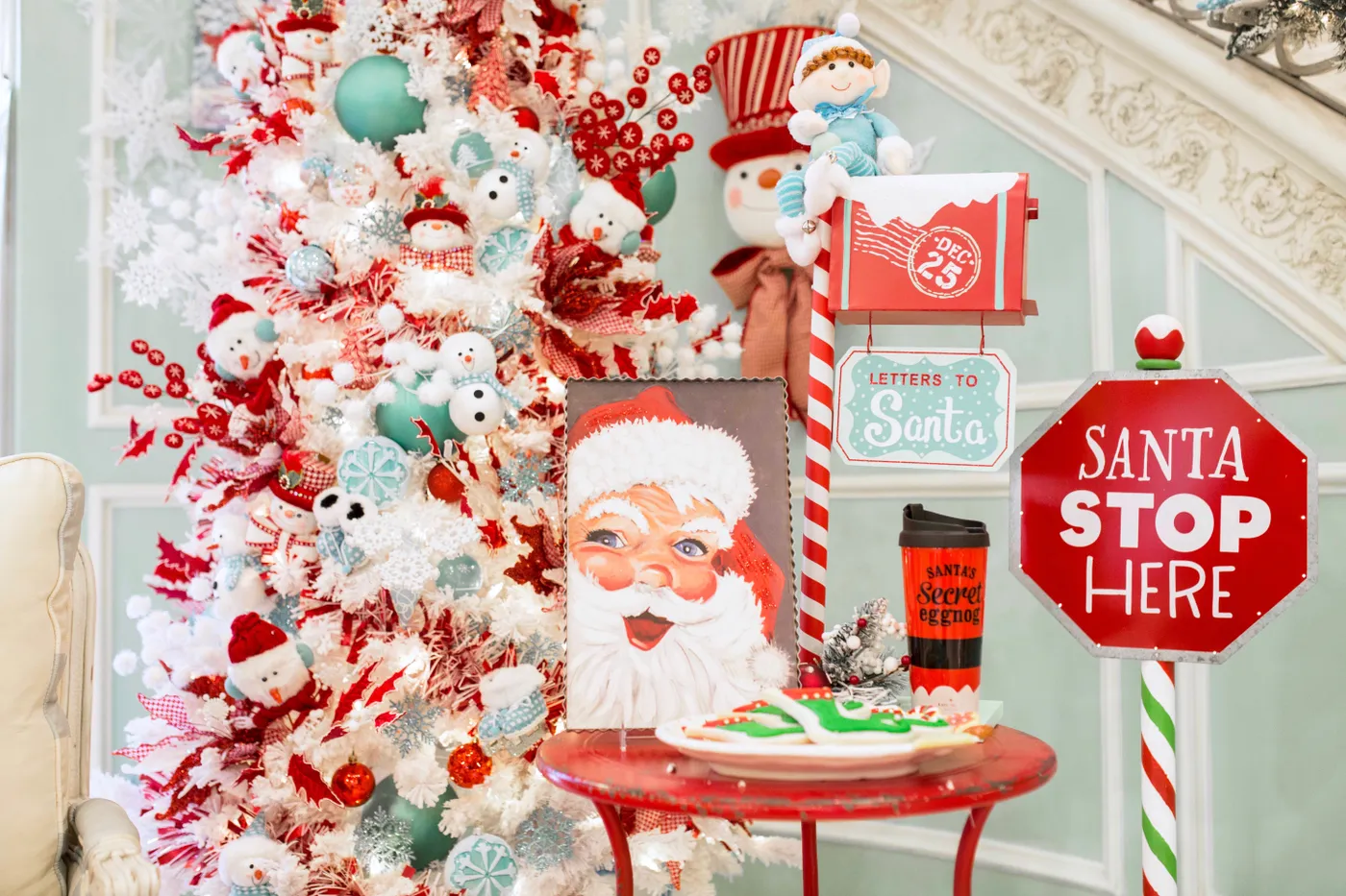 2017 Christmas Reveal! The Foyer! | Turtle Creek Lane