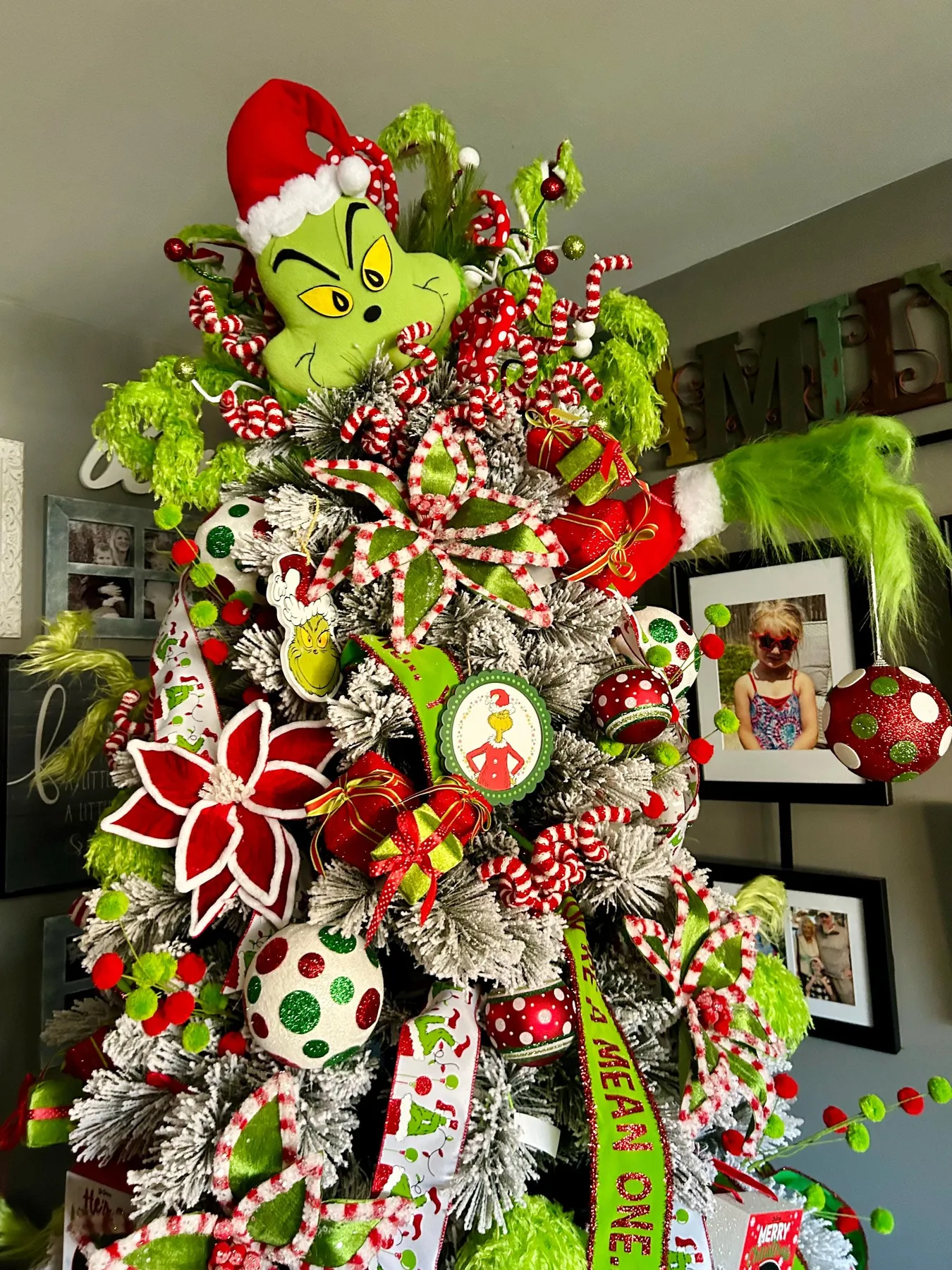 2026 Grinch Decorated Christmas Trees Tree Kit, Green Monster Tailored Kit