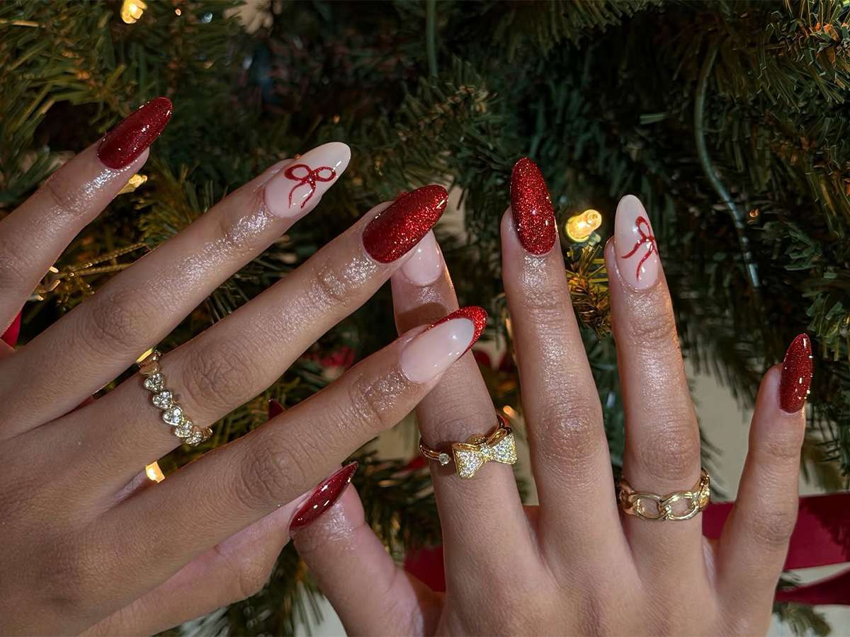 21 Red Christmas Nails to Try for an Elegant Holiday Manicure