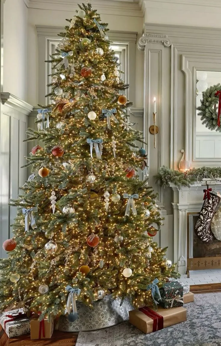 25 Christmas Tree Collar Ideas for 2025 - Nikki's Plate
