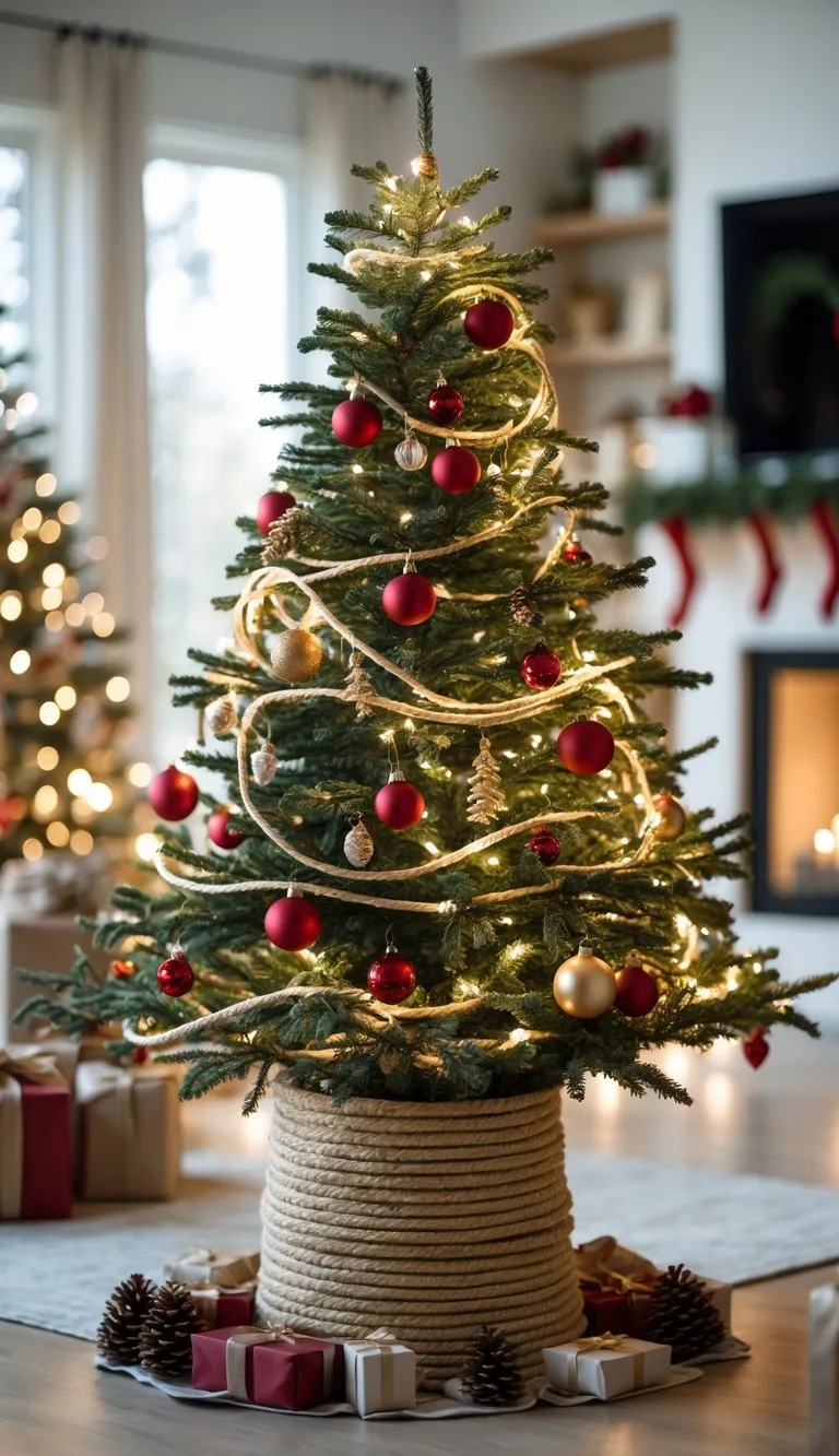 25 Christmas Tree Collar Ideas To Elevate Your Holiday Décor