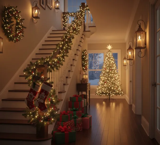 27 Bright Christmas Lights Ideas for Indoors & Outdoors – DeckTok