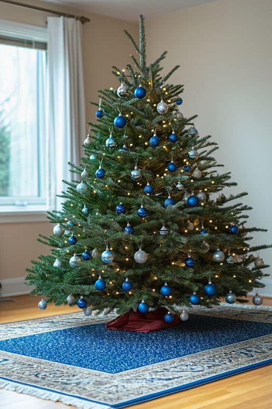 28 Blue Christmas Tree Decorations for a Unique, Magical Holiday