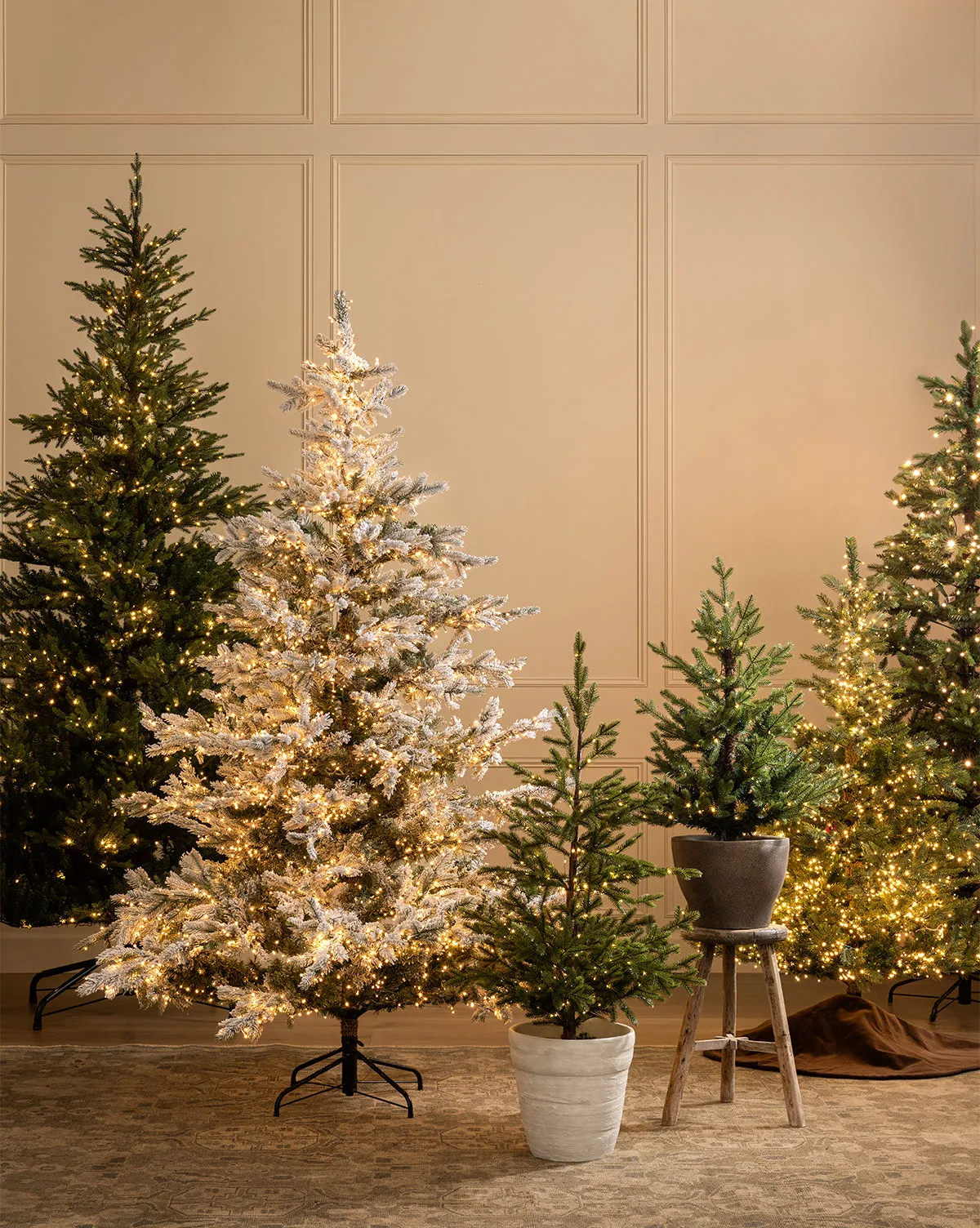 3' Norway Pre-Lit Faux Potted Tree
