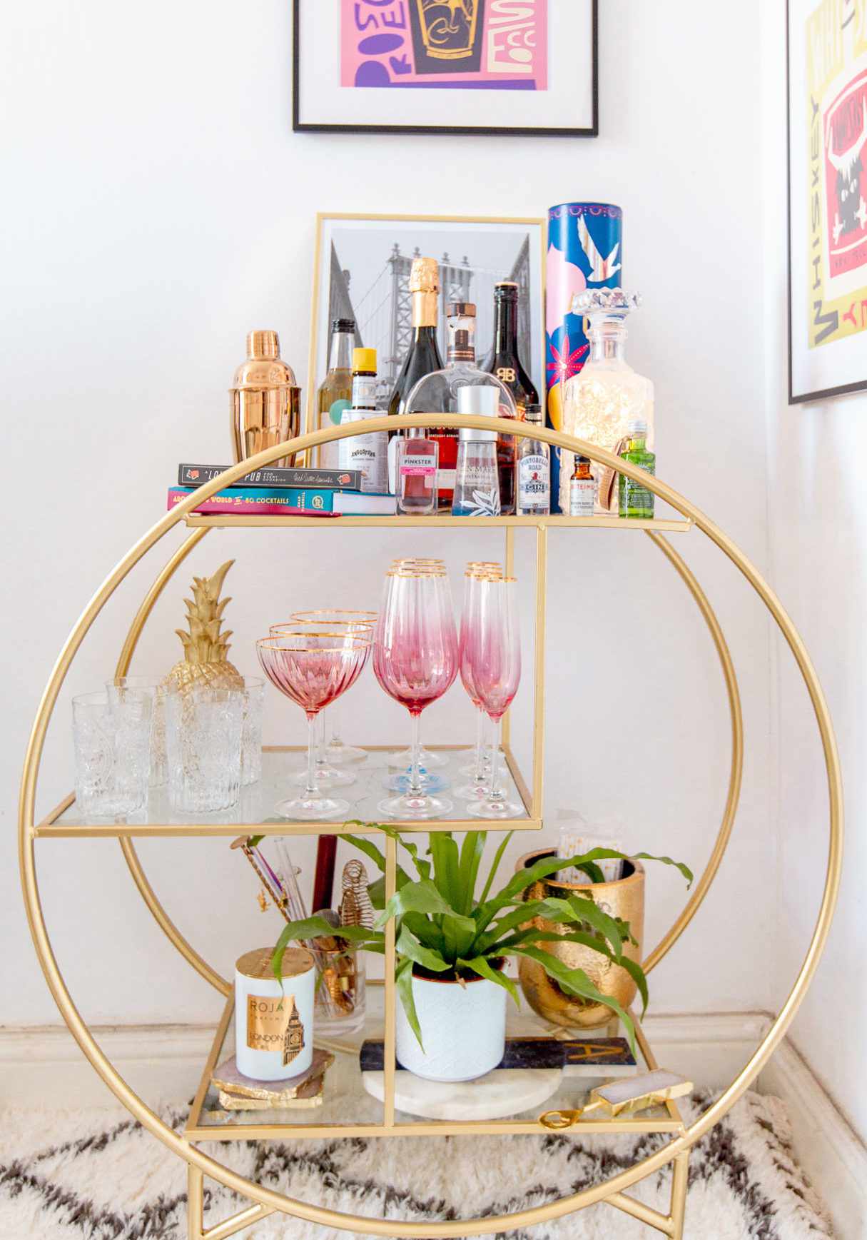 31 Bar Cart Ideas to Inspire a Toast at Home
