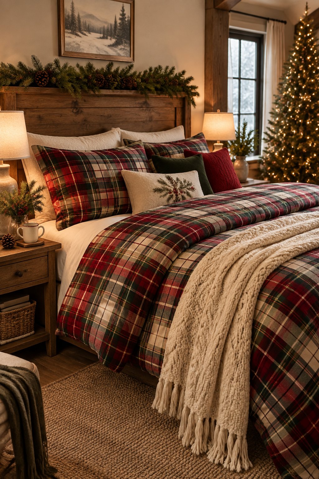 36 Christmas Bedroom Decor Ideas for a Cozy Holiday Retreat
