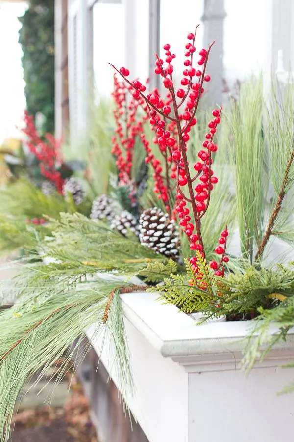 40 Christmas Window Boxes Ideas - Nikki's Plate