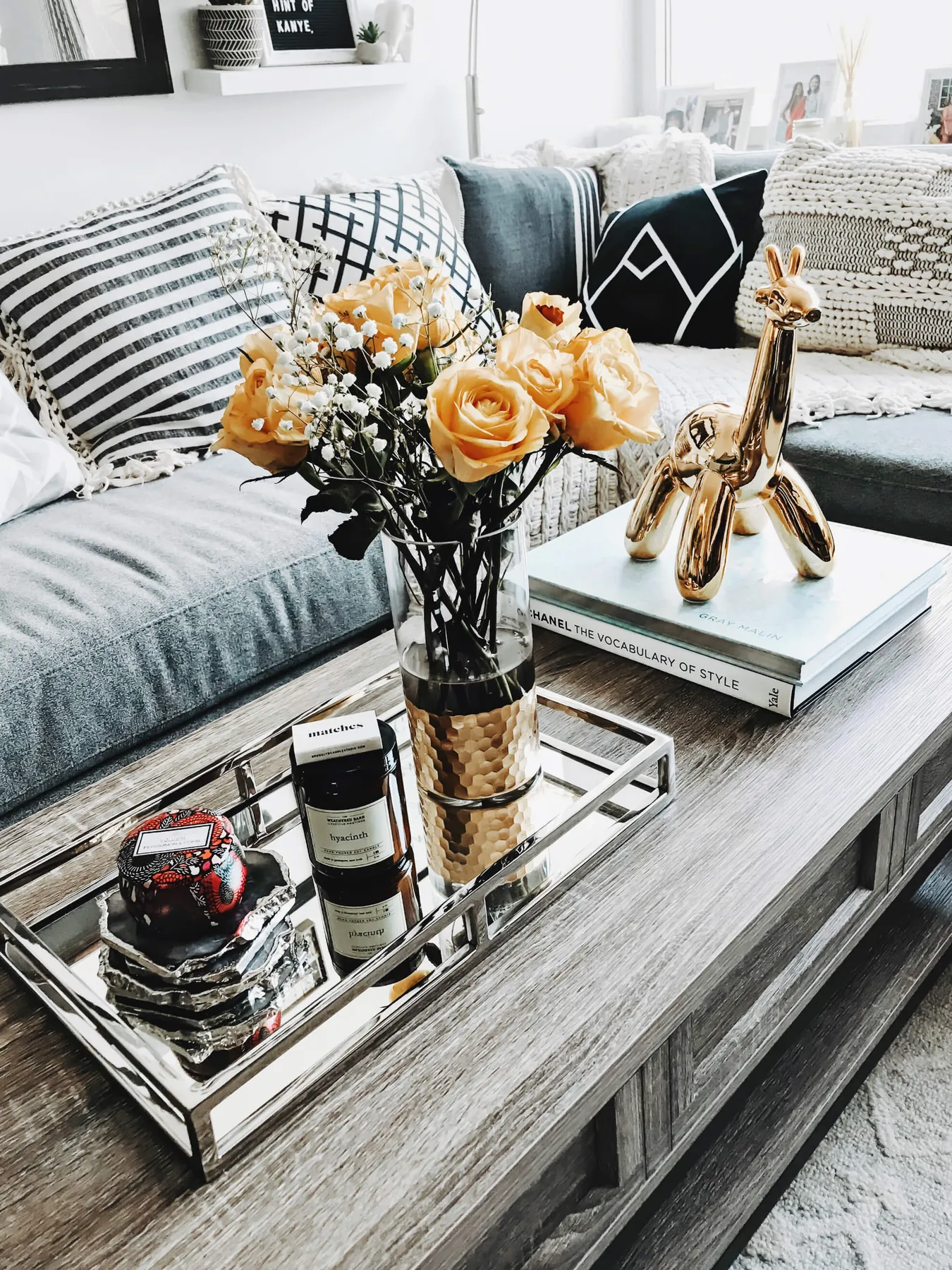 6 Steps To Creating An Instagram-Worthy Coffee Table Display -