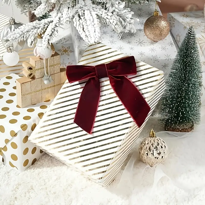 8pcs decorations christmas bows 5x 5 inch - Temu Mauritius