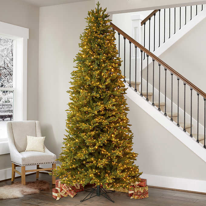 9′ Pre-Lit Radiant Micro LED Slim Artificial Christmas Tree - Grow Xmas  Trees