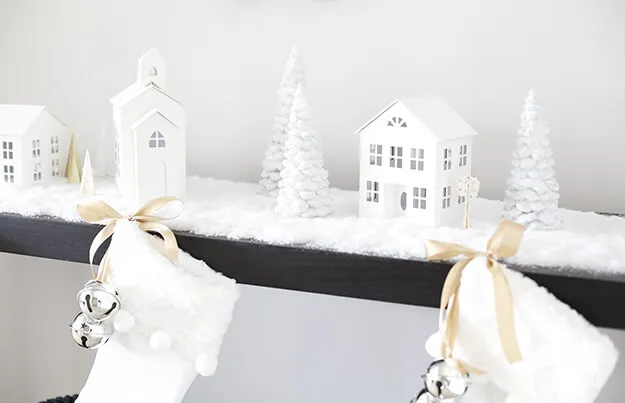 A Modern Mixed-Metal & Blush Christmas Home Tour