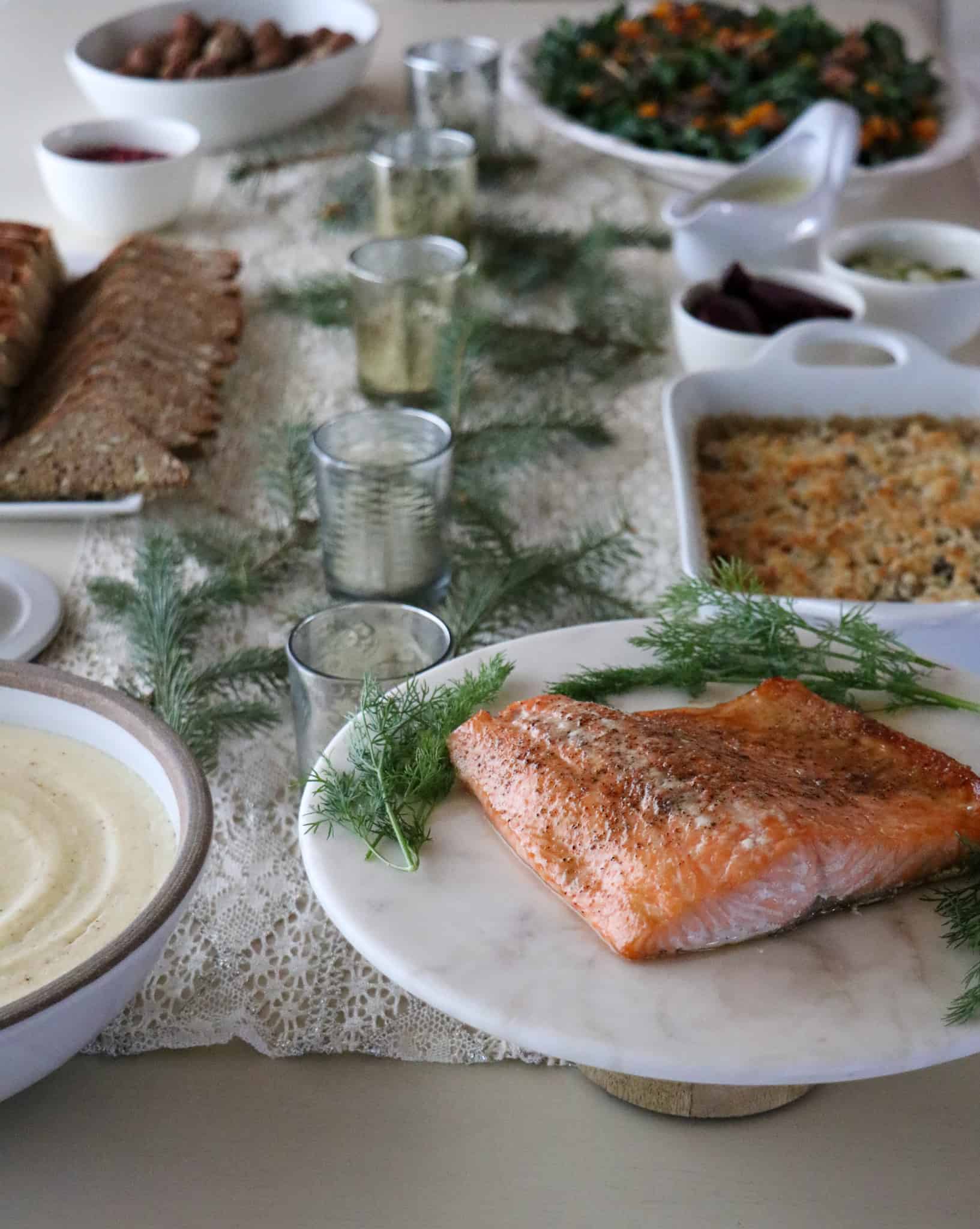 A Modern Scandinavian Christmas Eve Smörgåsbord - True North Kitchen