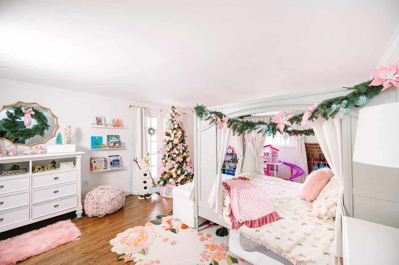 A Pastel Sugar and Spice bedroom for the sweetest little girl — Holly Hanna Floral