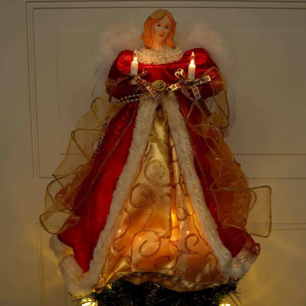 Angel Tree Toppers Classic and LED Toppers – Christmas Place