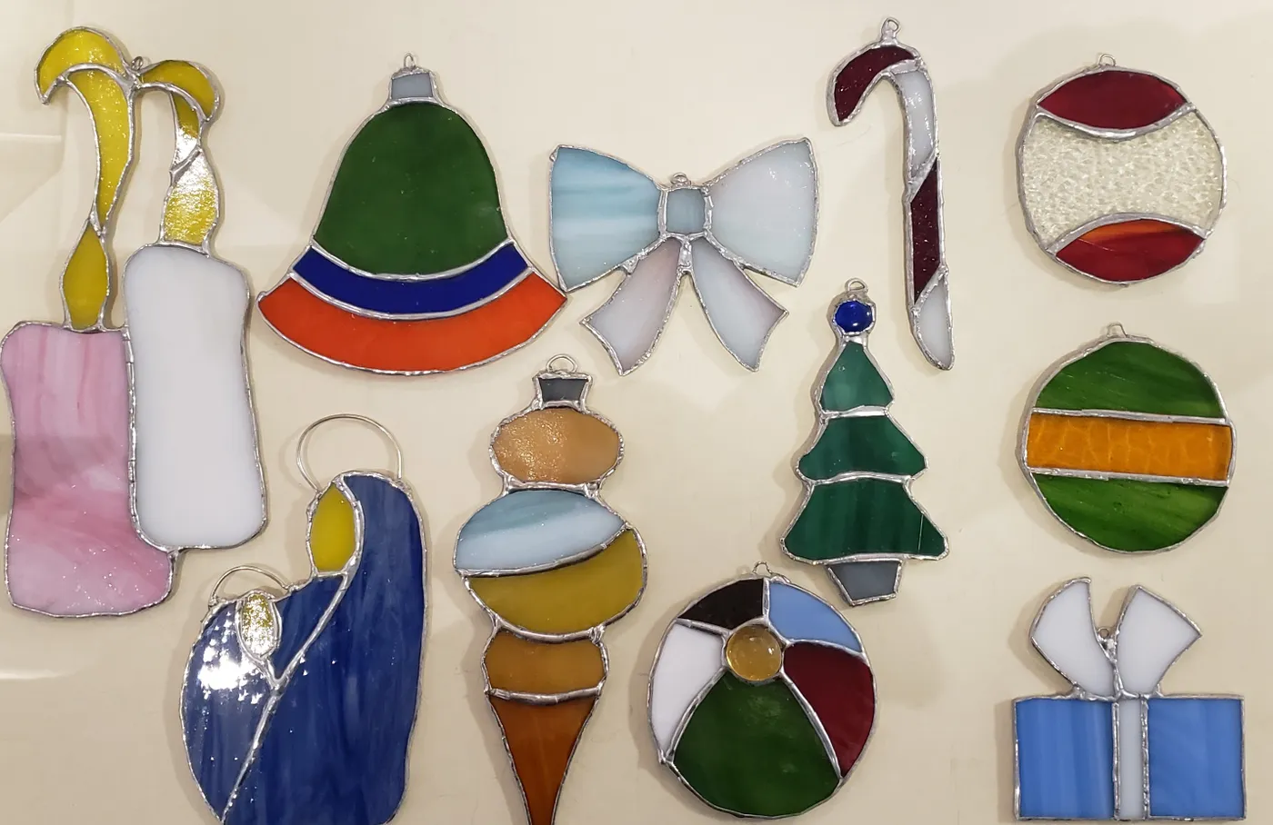 Annual Stained Glass Christmas Ornament Workshop - Gilmer Arts