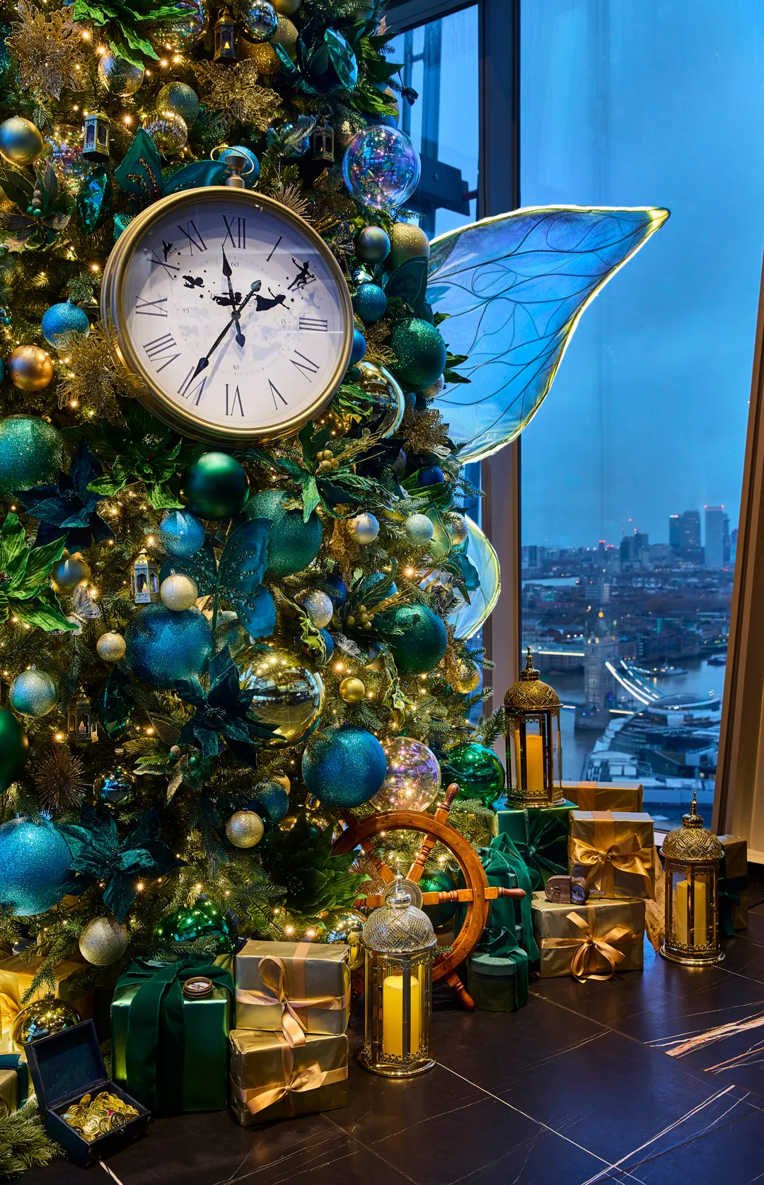 Aqua Shard Unveils Magical Peter Pan Christmas Tree in Support of Great  Ormond Street Hospital