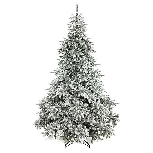 Artificial Christmas tree 210 cm flocked poly Andorra Frosted | online  sales on HOLYART.com