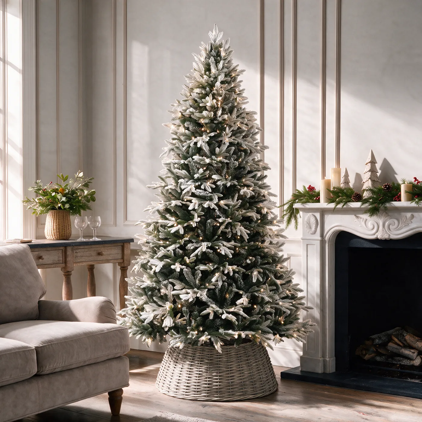 Artificial Christmas Trees | Realistic Pre-Lit Xmas Trees | MFI