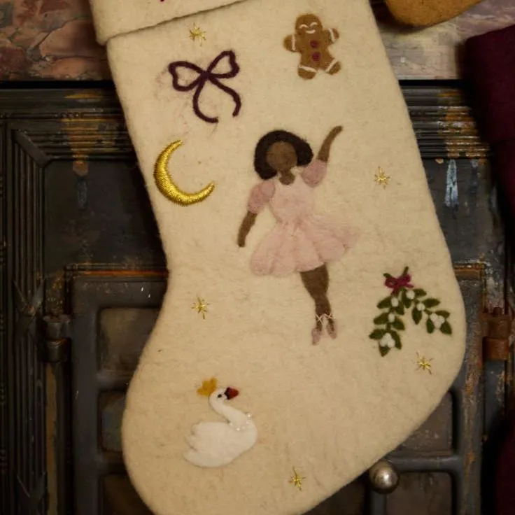 Ballerina Stocking, Cream White - Skin color 2