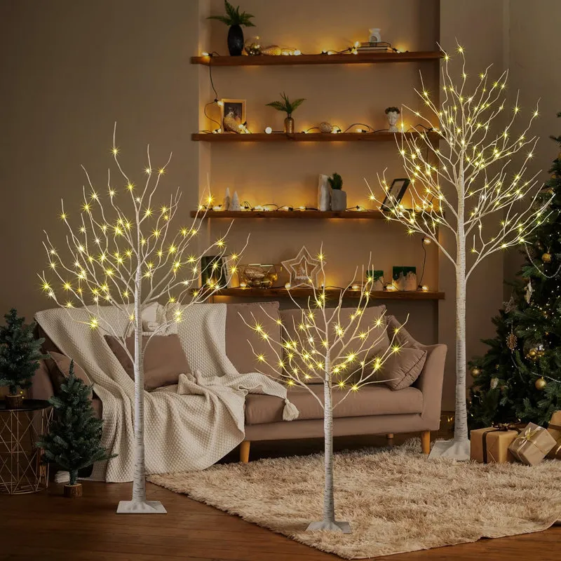 Battery-Operated Lighted Branches