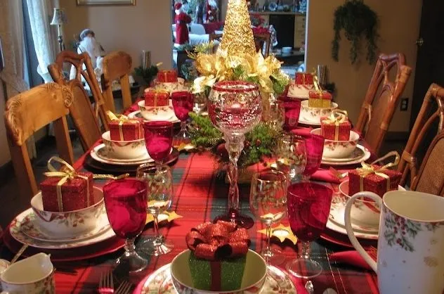 Best Christmas table decoration ideas