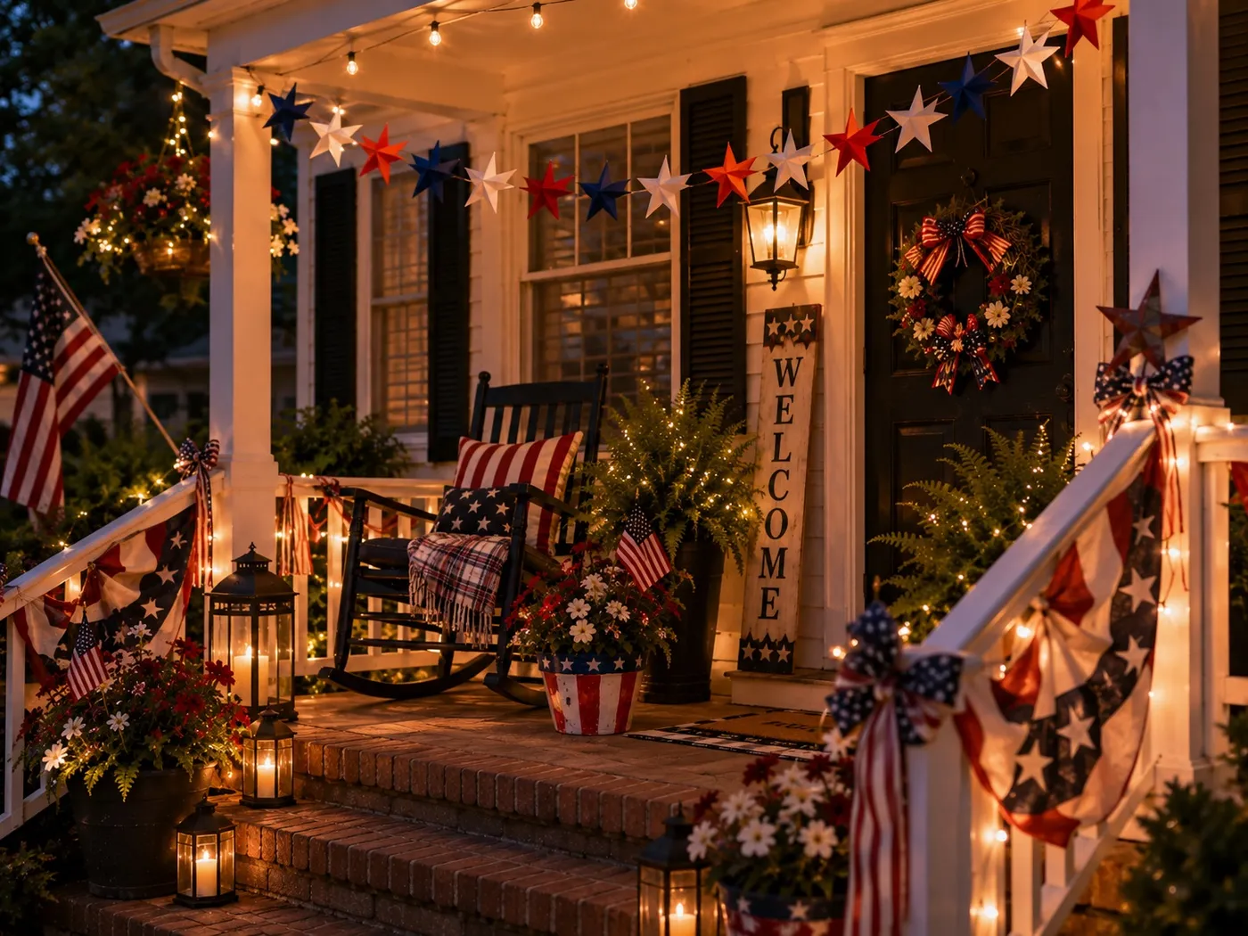 Budget-Friendly 4th Of July Porch Décor Kids Will Love