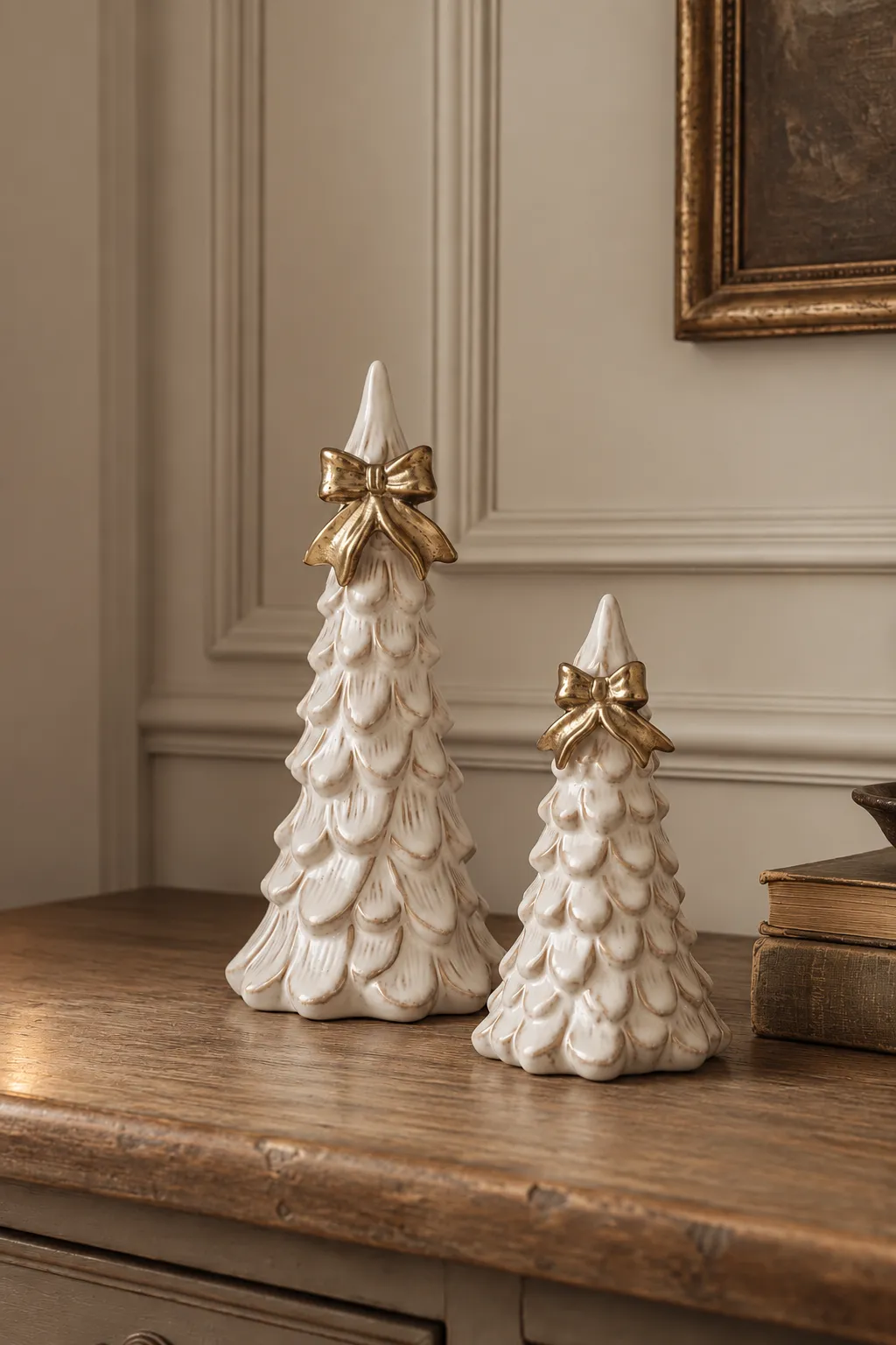 Ceramic Christmas Trees - Ivy Grey Interiors