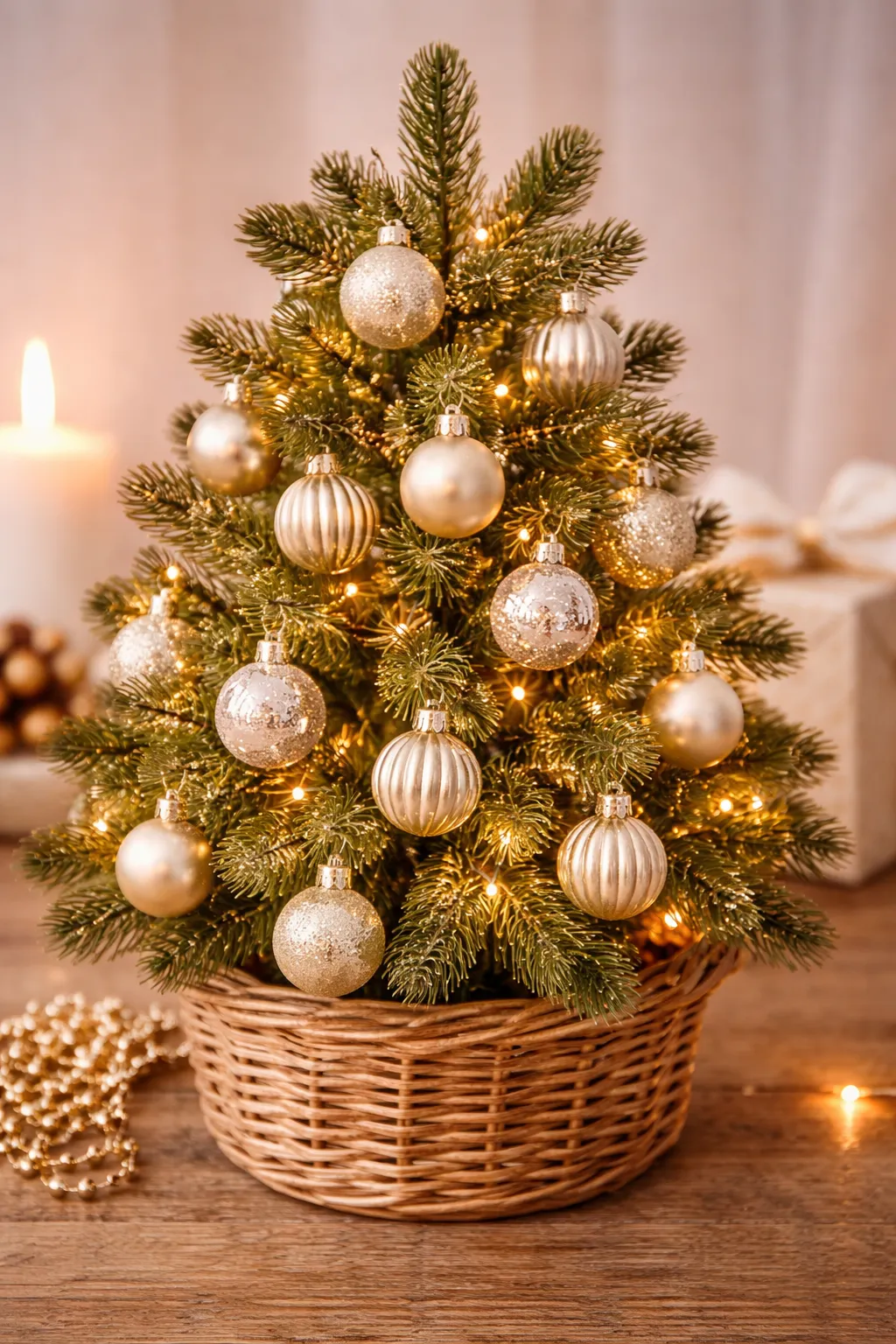 Champagne Bauble Set | Star Gift Box Christmas Ornaments | Mistletoe Home