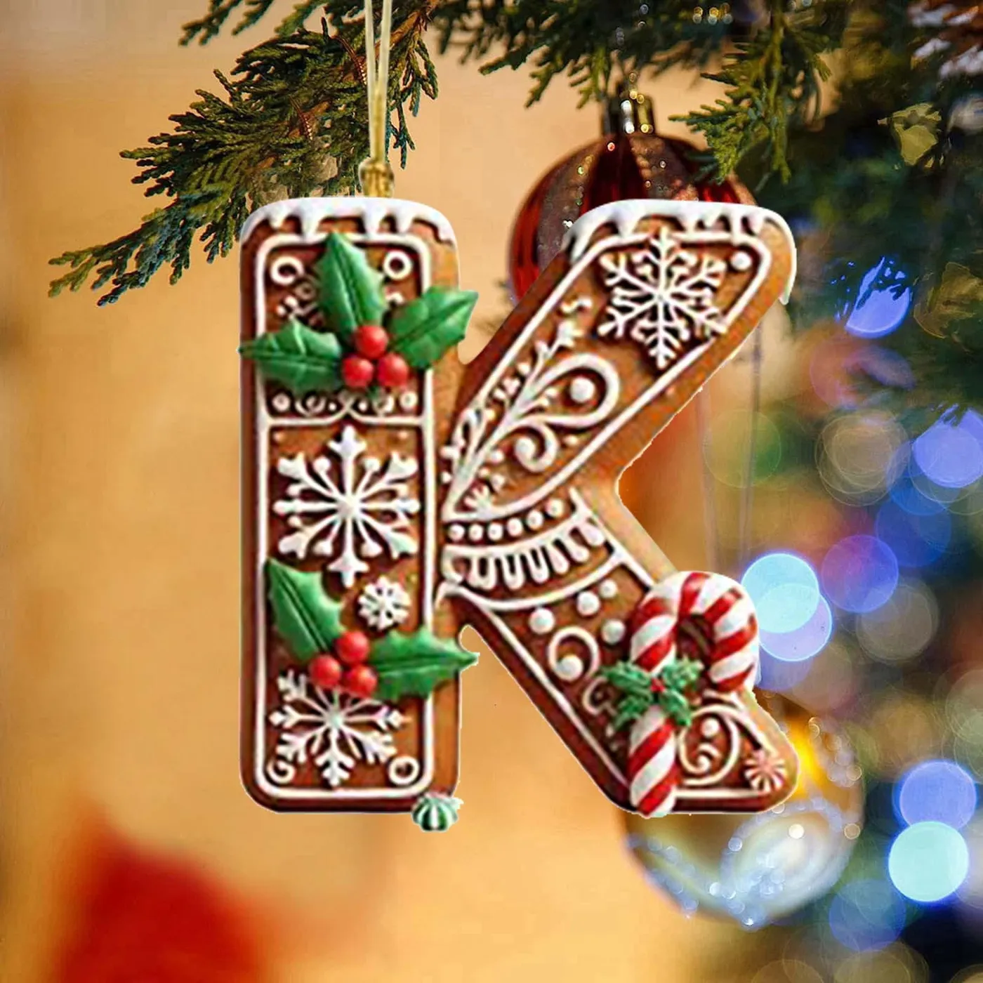 chaungfeng 26 Gingerbread Alphabet Ornaments for Barbados | Ubuy