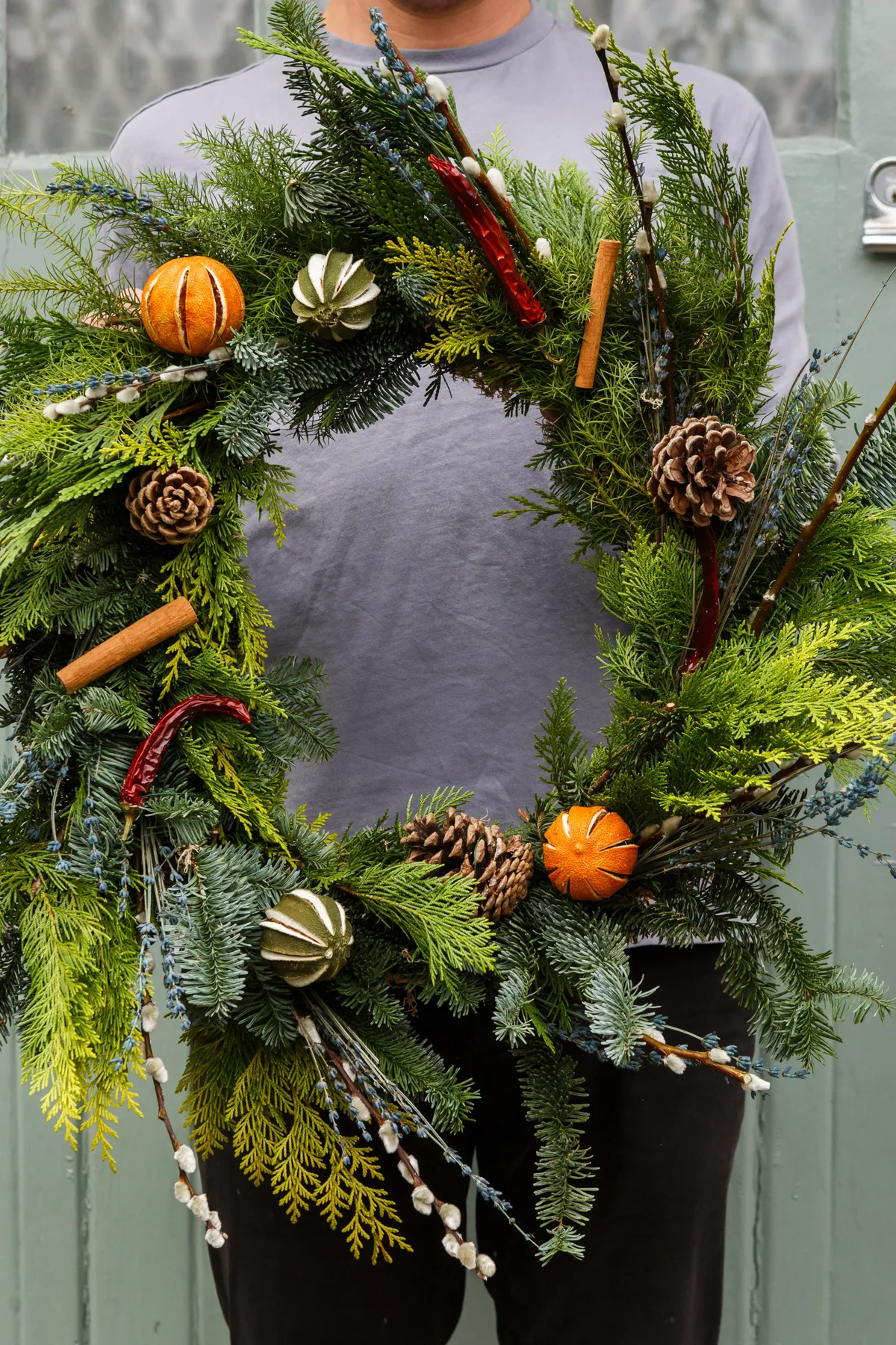 Chilli Festive Wreath | Brothers Green – brothersgreen