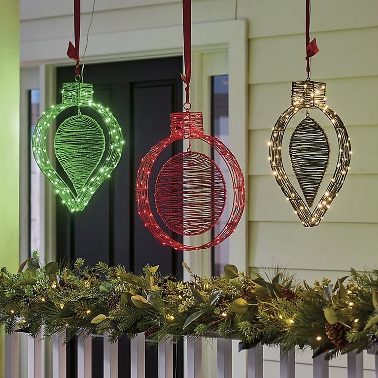 Christmas Hanging Decorations Outdoor Holiday Decorations - Designer Picks  | Foter