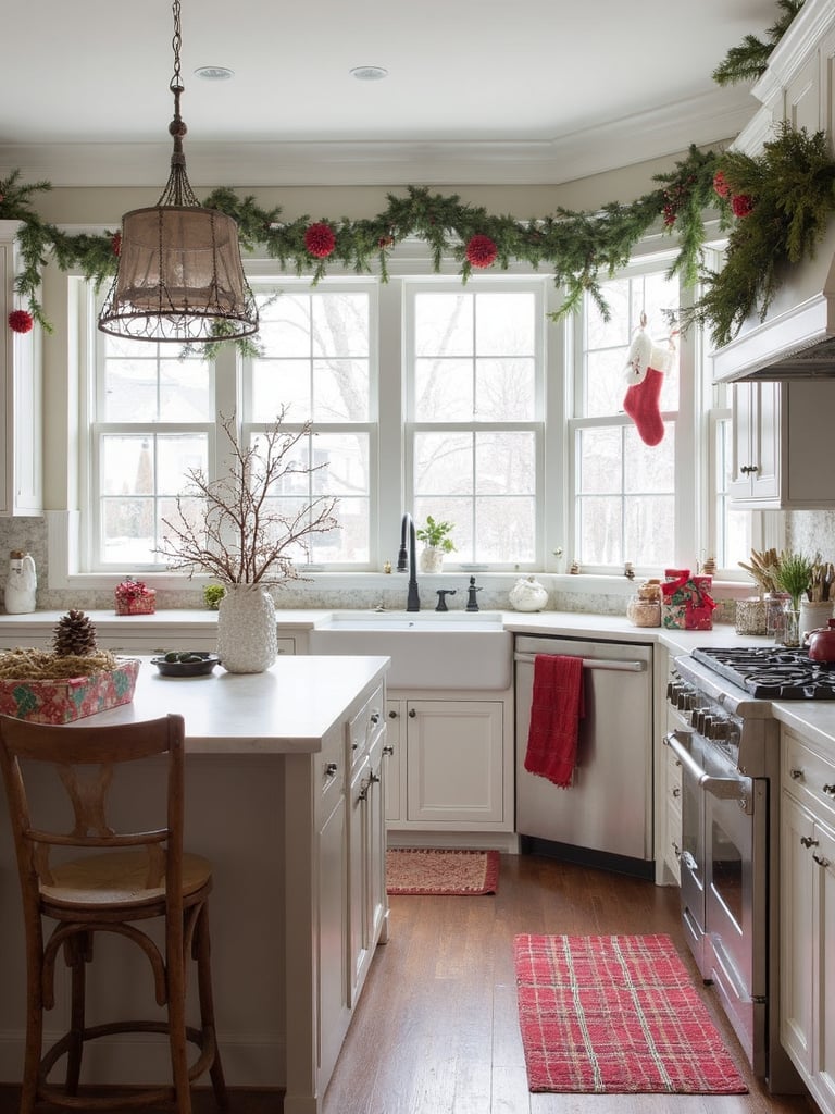 Christmas Kitchen Ideas — AI Staging | StagePro AI