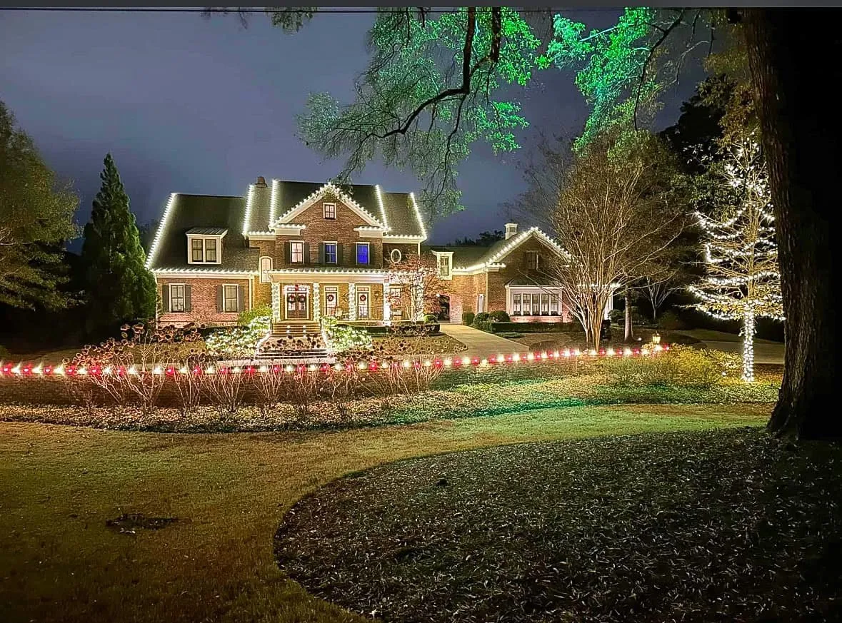 Christmas Light Installation Johns Creek GA | MCLP