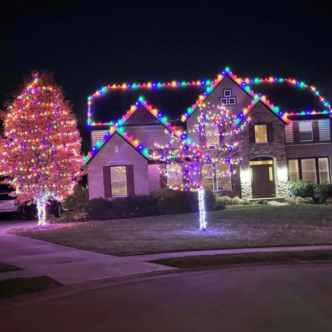 Christmas Lighting Highlands Ranch, CO A Good Front
