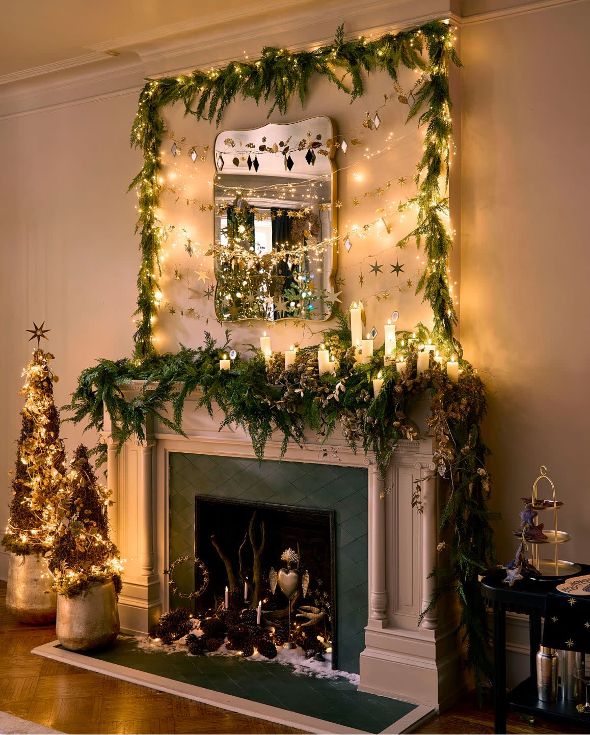 Christmas Mantel Décor Ideas