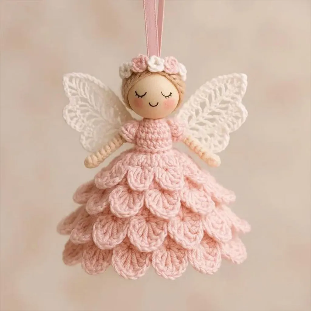 Christmas Ornament Hook Set Angels | 5 Colors | Sansoti